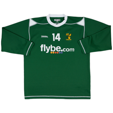 2008-10 Norwich Xara Player Issue Training Top #14 - 7/10 - (L)
