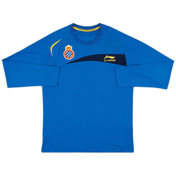 2011-12 Espanyol Li-Ning Training L/S Shirt - 8/10 - (L)