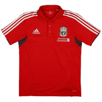 2011-12 Liverpool adidas Polo Shirt - 9/10 - (M)