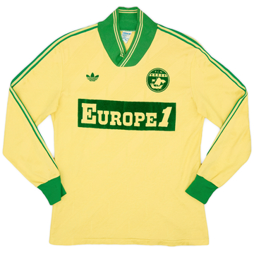1987-88 Nantes Home L/S Shirt - 9/10 - (S)