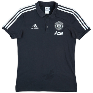 2017-18 Manchester United adidas Polo Shirt - 9/10 - (M)
