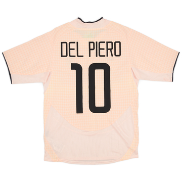 2003-04 Juventus Away Shirt Del Piero #10 - 5/10 - (S)