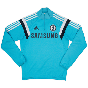 2014-15 Chelsea adidas 1/4 Zip Drill Top - 8/10 - (S)