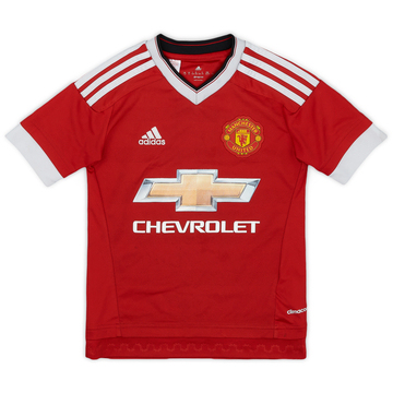 2015-16 Manchester United Home Shirt - 7/10 - (S.Boys)