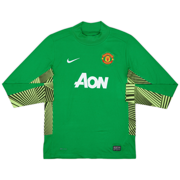 2011-12 Manchester United GK Shirt - 8/10 - (L.Boys)