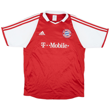 2003-04 Bayern Munich Home Shirt - 8/10 - (XL.Boys)