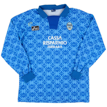 1995-96 SPAL Away L/S Shirt - 7/10 - (XXL)