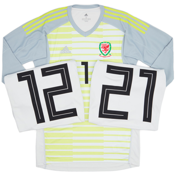 2018-19 Wales Player Issue GK Shirt # - 9/10 - (S)