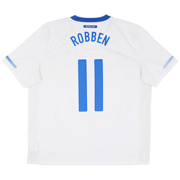 2010-11 Netherlands Away Shirt Robben #11 - 6/10 - (XL)