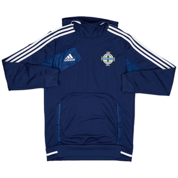 2012-13 Northern Ireland adidas Hooded Sweat Top - 8/10 - (M)