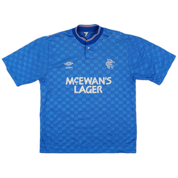 1987-90 Rangers Home Shirt - 6/10 - (M)