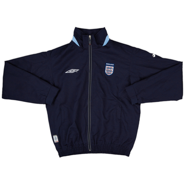 2002-04 England Umbro Track Jacket - 8/10 - (M)
