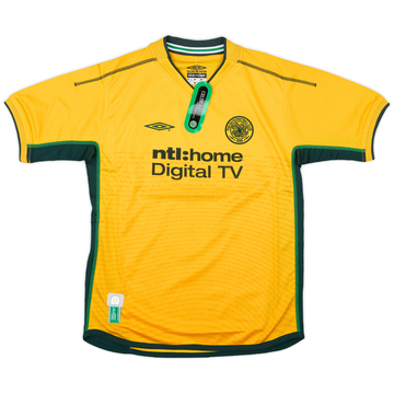 2002-03 Celtic Away Shirt (M.Boys)