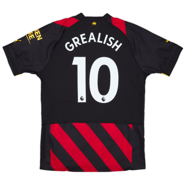 2022-23 Manchester City Player Issue Away Shirt Grealish #10