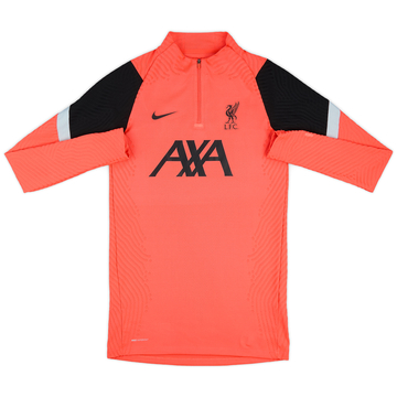 2020-21 Liverpool Nike Vaporknit 1/4 Zip Training Top - 8/10 - (S)