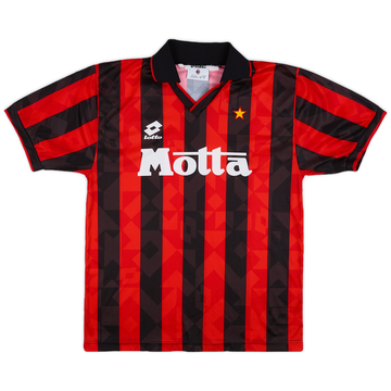 1993-94 AC Milan Home Shirt - 8/10 - (L)