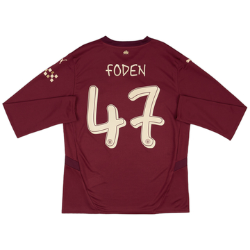 2024-25 Manchester City Third L/S Shirt Foden #47
