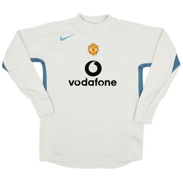 2004-05 Manchester United GK Shirt - 8/10 - (L.Boys)