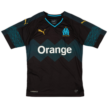 2018-19 Olympique Marseille Away Shirt - 7/10 - (XS)