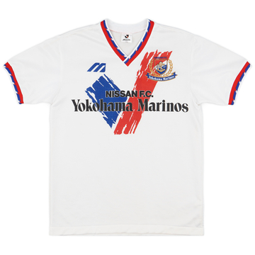 1993-94 Yokohama Marinos Mizuno Training Shirt - 8/10 - (L)