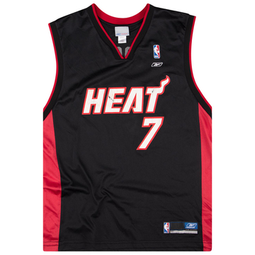 2003-04 Miami Heat Odom #7 Reebok Jersey (Away) L