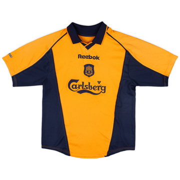 2000-02 Liverpool Away Shirt - 6/10 - (M.Boys)
