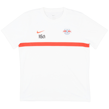 2021-22 RB Leipzig Nike Staff Issue Training Shirt NSch' - 8/10 - (XL)