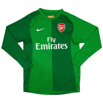 2006-07 Arsenal GK Shirt - 7/10 - (L.Boys)