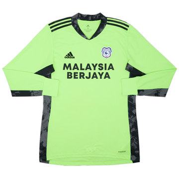 2020-21 Cardiff City GK Shirt - 8/10 - (M)