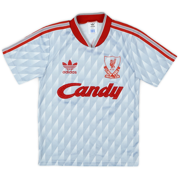1989-91 Liverpool Away Shirt - 6/10 - (S.Boys)