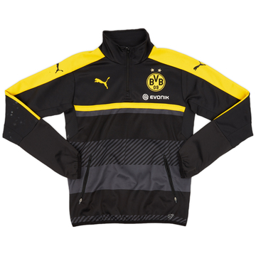 2014-15 Borussia Dortmund Puma 1/4 Zip Training Top - 5/10 - (S)