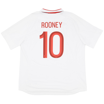 2012-13 England Home Shirt Rooney #10 (XXL)