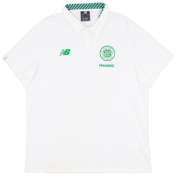 2017-18 Celtic New Balance Presentation Polo Shirt - 9/10 - (XXL)