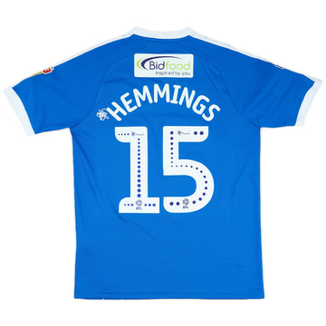 2018-19 Notts County Match Issue Away Shirt Hemmings #15