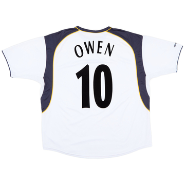 2001-03 Liverpool Away Shirt Owen #10 - 7/10 - (XL)