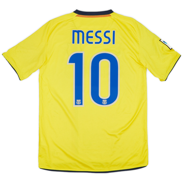 2008-10 Barcelona Away Shirt Messi #10 - 8/10 - (S)