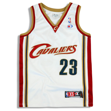 2003-10 Authentic Cleveland Cavaliers James #23 Champion Jersey (Home) XS