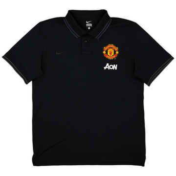 2014-15 Manchester United Nike Polo Shirt - 8/10 - (L)