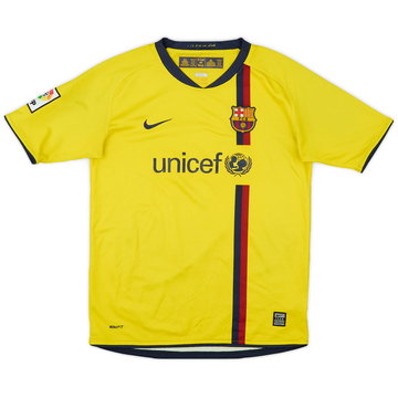 2008-10 Barcelona Away Shirt - 7/10 - (XL.Boys)