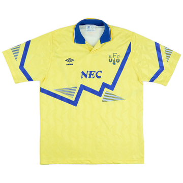 1990-92 Everton Away Shirt - 8/10 - (XL)