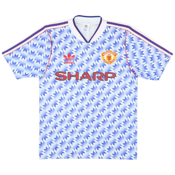 1990-92 Manchester United Away Shirt - 8/10 - (S)