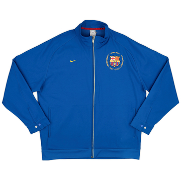 2007-08 Barcelona Nike Track Jacket - 8/10 - (XL)