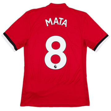 2017-18 Manchester United Home Shirt Mata #8 - 10/10 - (XS)