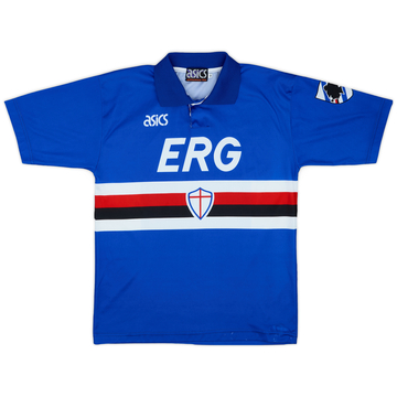 1992-94 Sampdoria Home Shirt - 7/10 - (M)