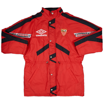 1994-96 Sevilla Umbro Padded Bench Coat - 8/10 - (XL)