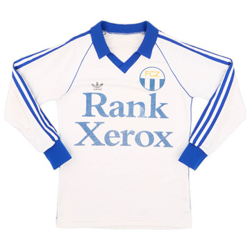 1980-82 FC Zurich Home L/S Shirt - 6/10 - (S)