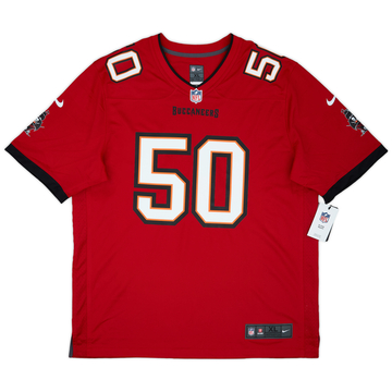 2020-24 Tampa Bay Buccaneers Vea #50 Nike Game Home Jersey (XL)