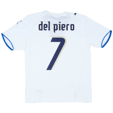 2006 Italy Away Shirt Del Piero #7 (M)