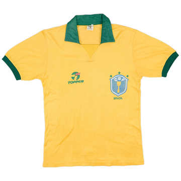 1990 Brazil Home Shirt - 6/10 - (S)