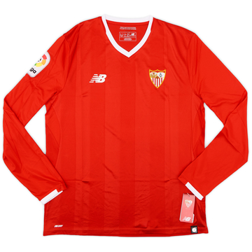 2017-18 Sevilla Away L/S Shirt (L)